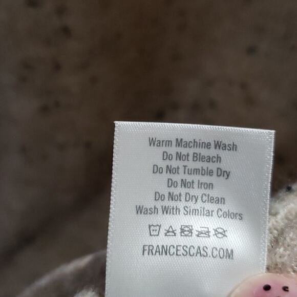 Francesca's Studio 19 Sweater Dress Mini Mockneck Knit Heathered Oat Small S - Picture 7 of 7